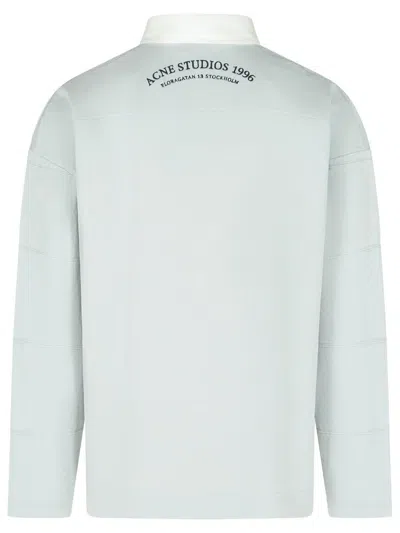 Acne Studios Gray Cotton Sweater Men In Gray
