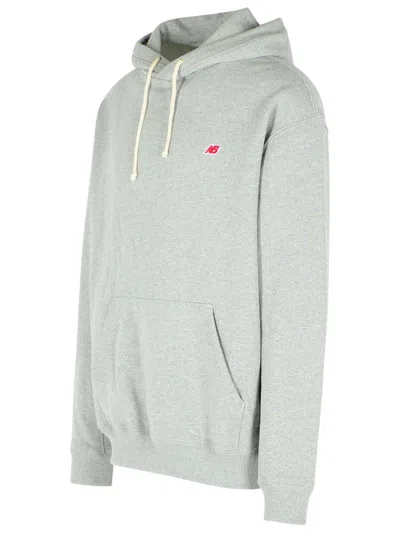 New Balance Made In Usa Core Hoodie In Gray