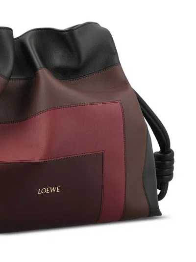 Loewe Flamenco Xl Leather Tote Bag In Multi