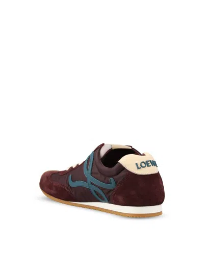 Loewe Ballet Runner 2.0 Logo-detail Sneakers In Brown