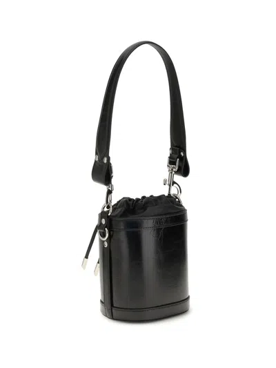 Vivienne Westwood Small Kitty Bucket Bag In Black