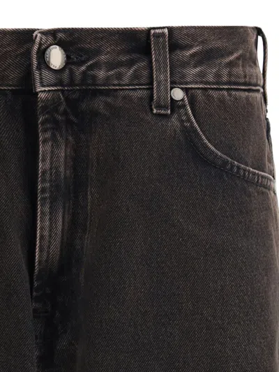 7 For All Mankind Twisted Modern Straight Jeans In Brown