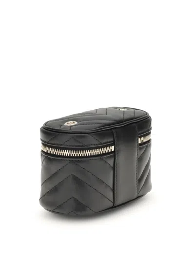 Gucci Women Gg Marmont Beauty Case Nano In Black