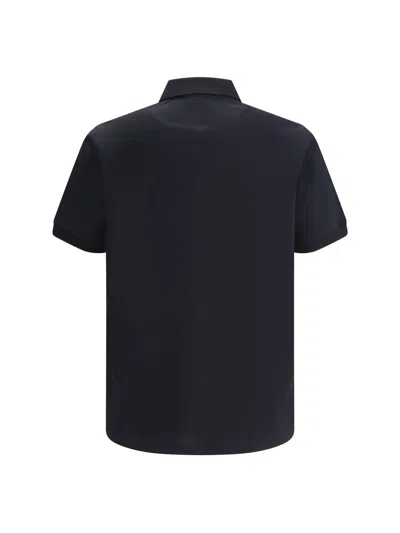 Fendi Polo Shirts In Black