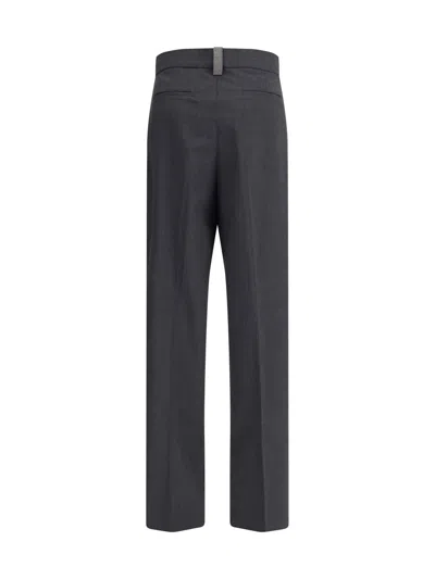 Fabiana Filippi Pleated Front Trousers In Gray