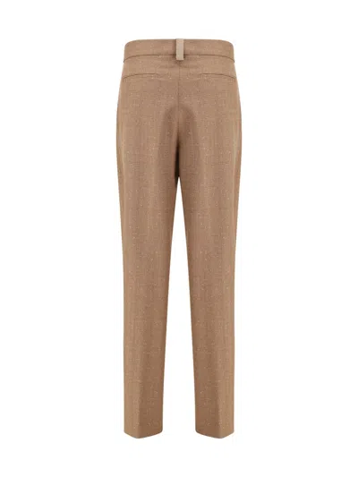 Fabiana Filippi Prince De Galles Pants In Brown