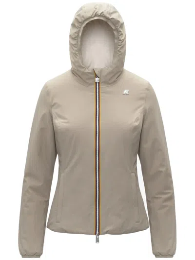K-way Lily St Warm Double Clothing In Neutral