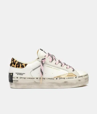 Crime London Distressed10 In White