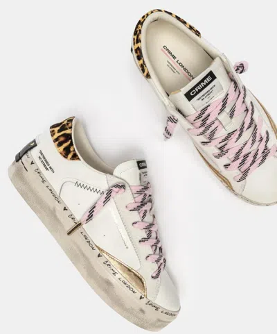 Crime London Distressed10 In White