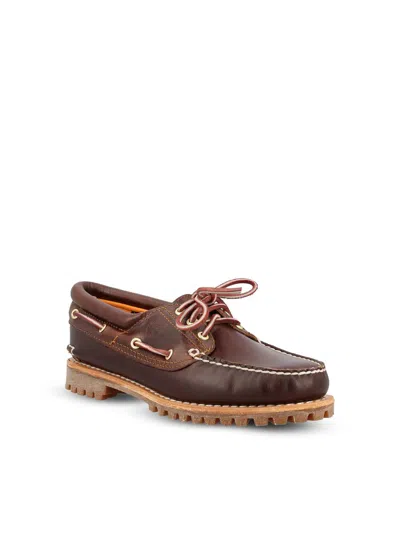 Timberland Nore Boat Shoe Mdbrn Shoes In Brown