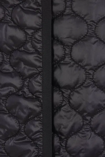 Moncler Padded Mini Skirt With Quilted Pattern. In Gray