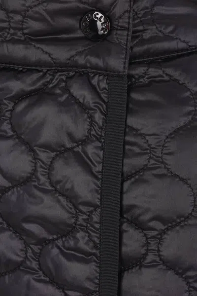 Moncler Padded Mini Skirt With Quilted Pattern. In Gray