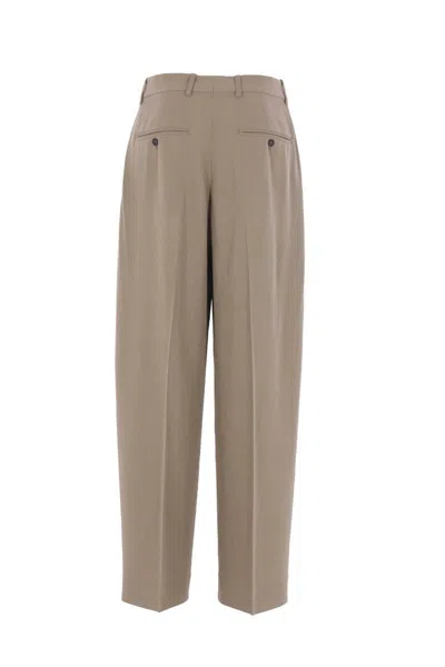 Totême Toteme Trousers In Brown