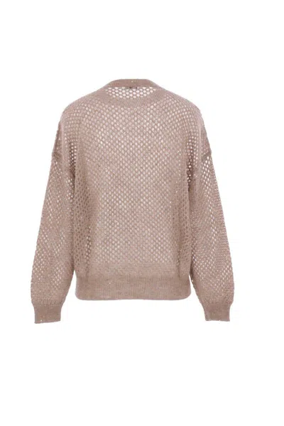 Brunello Cucinelli Sweaters In Brown