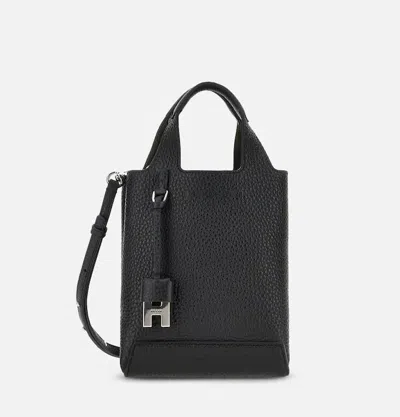 Hogan Shopping Bag Mini In Black
