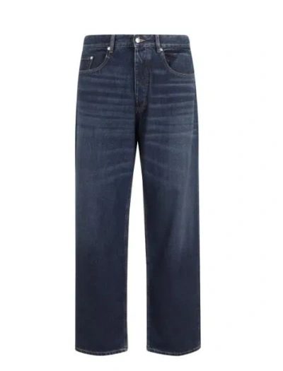Icon Denim Will Wide-leg Denim Jeans With Medium-rise Waist In Blue