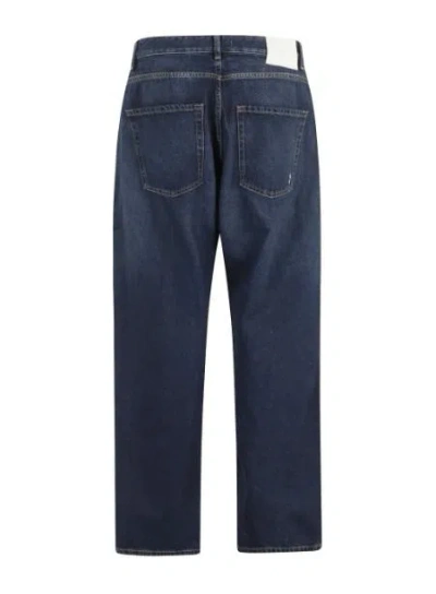 Icon Denim Will Wide-leg Denim Jeans With Medium-rise Waist In Blue
