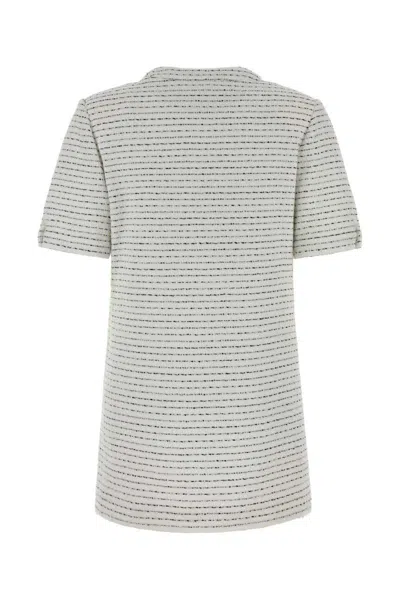 Alessandra Rich Embroidered Tweed Mini Dress In Gray