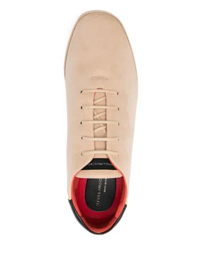 Stella Mccartney Sneakelyse Alter Suede Sneakers Desert In Neutral