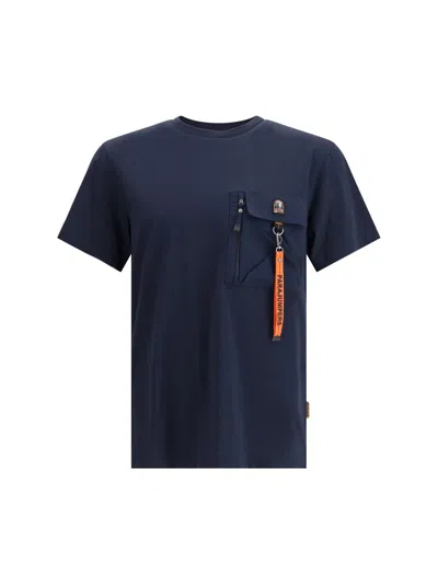 Parajumpers Short Sleeve T-shirt In Blue