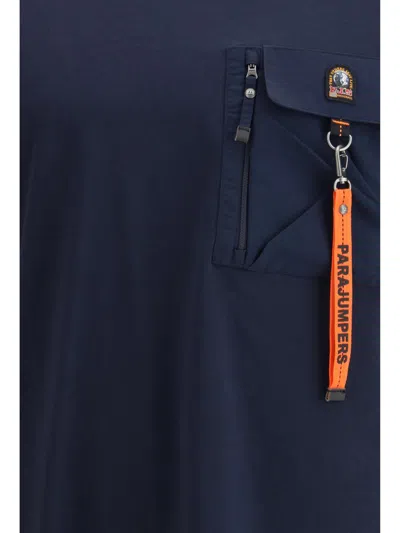 Parajumpers Short Sleeve T-shirt In Blue