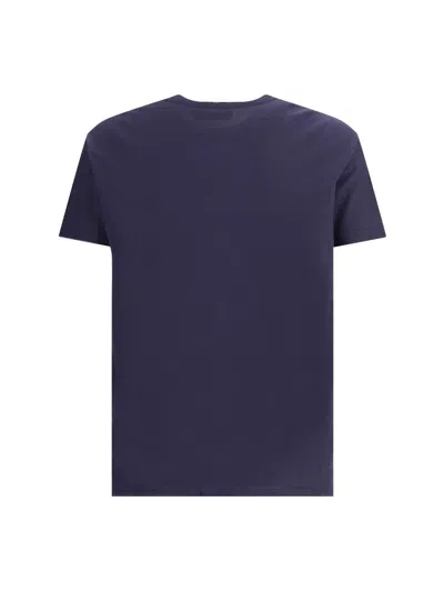 Vivienne Westwood Woman T-shirt Navy Size L Organic Cotton In Blue