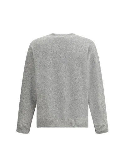 Laneus Cashmere Sweater In Gray