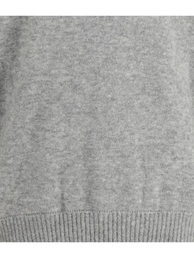 Laneus Cashmere Sweater In Gray