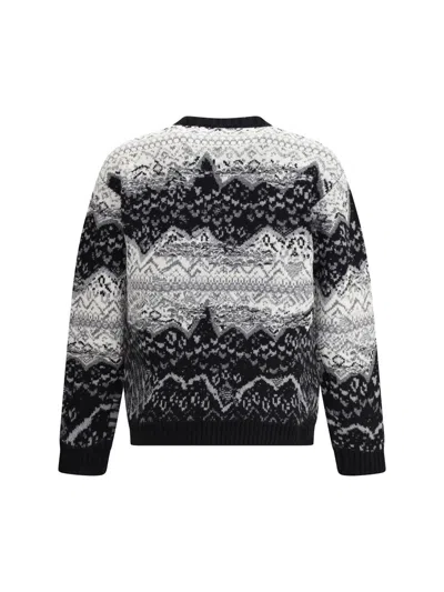 Laneus Wool Sweater In Black