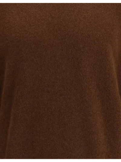 Laneus Cashmere Sweater In Brown