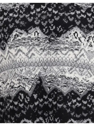 Laneus Wool Sweater In Black