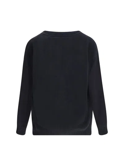 Laneus Cashmere Cardigan In Blue