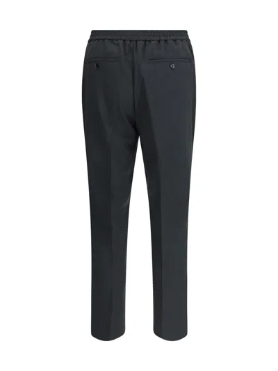 Ami Alexandre Mattiussi Ami Paris Men Elasticized Waist Pants In Blue