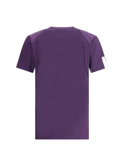 Y-3 Purple Us Open Tennis Freelift Zip Pro T-shirt In Purple