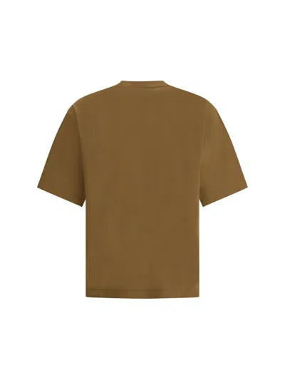 Dsquared2 Men Embroidered Patches T-shirt In Green