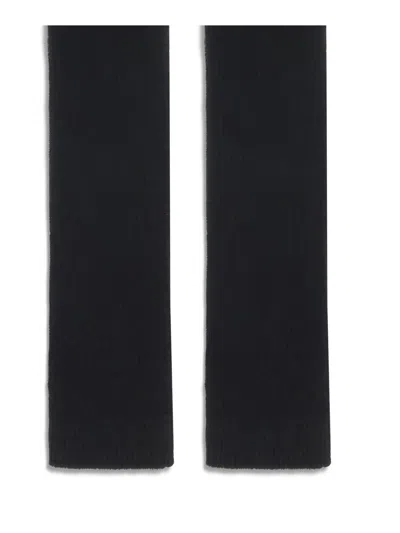 Sa Su Phi Silk And Cashmere Gloves In Black