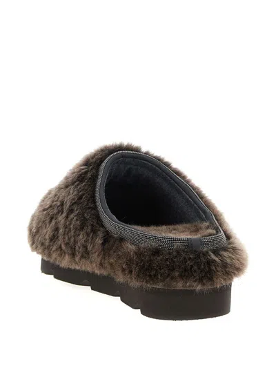 Brunello Cucinelli Flat Shoes  Woman Color Brown In Brown
