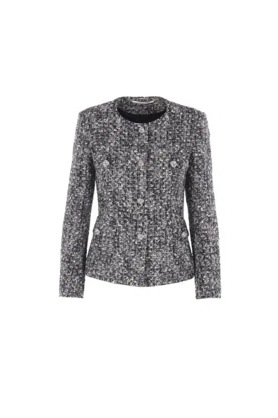 Tagliatore Jodie Tweed Jacket In Multi