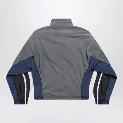 Balenciaga Men's 50/50 Tracksuit Jacket In Black Faded In Black