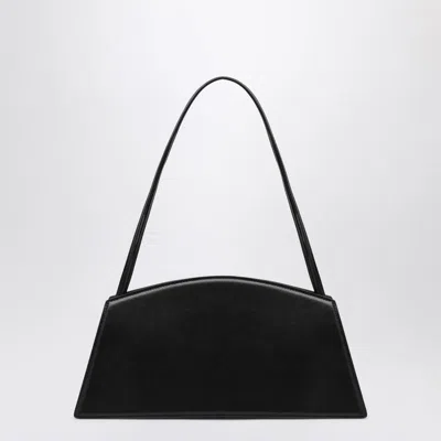 Noesi Jade Black Leather Bag In Black