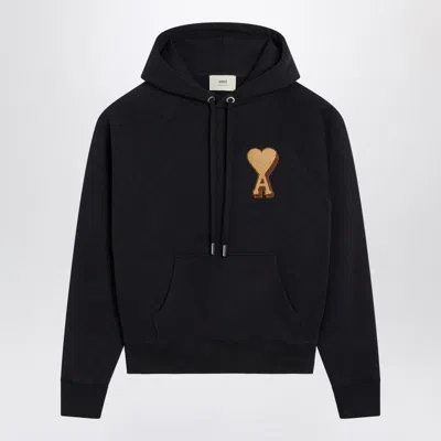 Ami Alexandre Mattiussi Ami Sweatshirt Hoodie With Adc Pa Men In Black