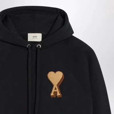 Ami Alexandre Mattiussi Ami Sweatshirt Hoodie With Adc Pa Men In Black