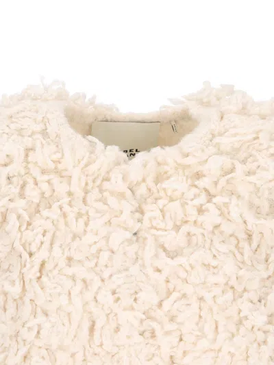 Isabel Marant Fedra Faux-fur Jacket In Neutral