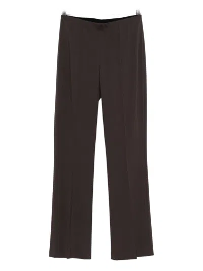 Seventy Straight-leg Casual Trousers In Brown