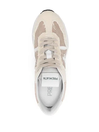 Premiata Cassie 6722 Sneaker In Neutral