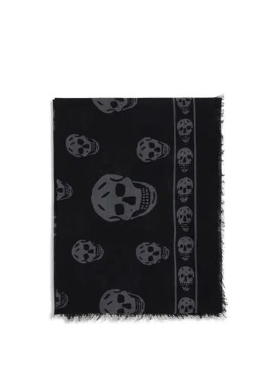 Alexander Mcqueen Men Ca Skull 104x120 In Blue