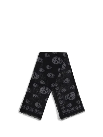 Alexander Mcqueen Men Ca Skull 104x120 In Blue