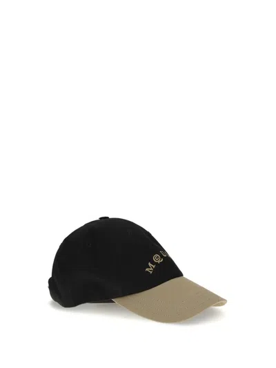 Alexander Mcqueen Men Hat Mcqueen Curved In Black