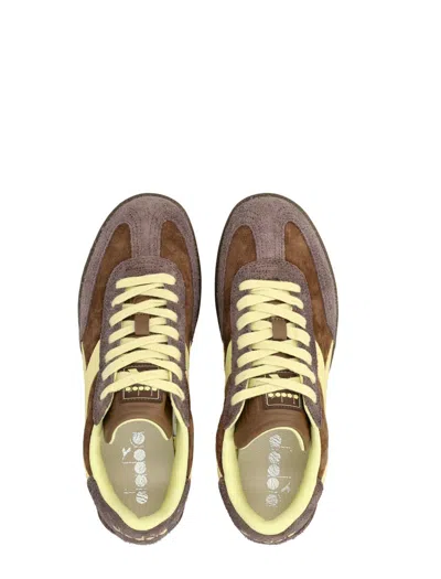 Diadora Trainer Hairy Sneakers By In Brown