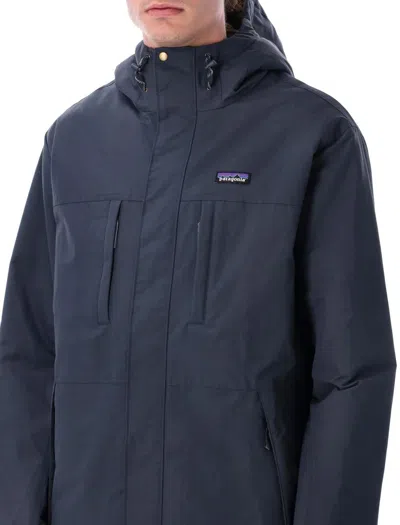 Patagonia Isthmus Hooded Parka In Black